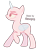 Size: 828x1065 | Tagged: safe, artist:klewgcg, oc, oc only, alicorn, pony, g4, alicorn oc, bald, base, eyelashes, female, frown, horn, mare, raised hoof, simple background, solo, transparent background, wings