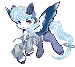 Size: 2098x1898 | Tagged: artist needed, safe, oc, oc only, oc:dahan(大寒), pony, 2022 community collab, derpibooru community collaboration, simple background, solo, transparent background