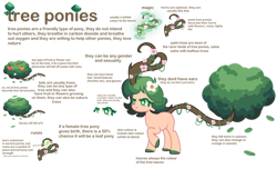 Size: 1280x780 | Tagged: safe, artist:soiar-deityyt, oc, oc only, original species, plant pony, tree pony, leaves, misspelling, open species, simple background, solo, transparent background, tree