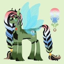 Size: 4000x4000 | Tagged: safe, artist:queenderpyturtle, pony, absurd resolution, fairy wings, kameo: elements of power, ponified, solo, wings