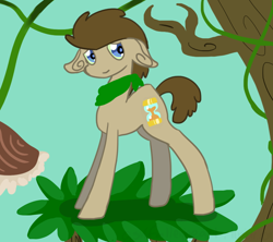 Size: 900x800 | Tagged: artist needed, safe, doctor whooves, time turner, oc, oc:tantamount, changeling, earth pony, pony, tantamount time turner, g4, blue eyes, changeling oc, cute, disguise, disguised changeling, doctorbetes, earth pony oc, eyes open, green sclera, male, male oc, pony oc, solo, stallion