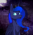 Size: 990x1050 | Tagged: safe, artist:noctivage, princess luna, alicorn, pony, g4, chest fluff, princess, solo