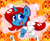 Size: 1024x847 | Tagged: safe, artist:tranzmuteproductions, oc, oc only, alicorn, angel, ghost, pony, undead, :d, alicorn oc, female, halloween, halo, holiday, horn, jack-o-lantern, open mouth, open smile, pumpkin, smiling, solo, wings