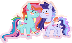 Size: 3039x1795 | Tagged: safe, artist:queenderpyturtle, oc, oc only, pegasus, pony, colored wings, female, lesbian pride flag, mare, multicolored wings, pride, pride flag, simple background, transparent background, wings