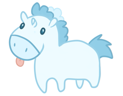 Size: 549x425 | Tagged: safe, artist:royvdhel-art, oc, oc only, pony, unicorn, :p, horn, simple background, solo, tongue out, unicorn oc, white background