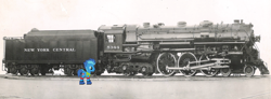 Size: 15501x5700 | Tagged: safe, artist:sonicstreak5344, oc, earth pony, pony, 4-6-4 hudson, boots, clothes, earth pony oc, hudson, locomotive, male, new york central railroad, shoes, stallion, steam locomotive, train