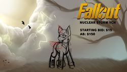 Size: 1920x1080 | Tagged: safe, pony, fallout equestria, commission, fallout, open commission, solo, ych sketch, your character here