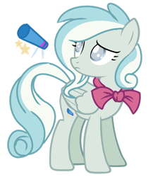 Size: 1280x1521 | Tagged: safe, artist:princess-kitsune-tsu, oc, oc only, pegasus, pony, blind, female, mare, offspring, parent:gilded lily, parent:oc:snowdrop, parents:canon x oc, simple background, solo, transparent background