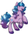 Size: 722x881 | Tagged: safe, artist:tackytails, izzy moonbow, pony, unicorn, g5, my little pony: a new generation, backwards cutie mark, eyes closed, female, glowing, glowing horn, horn, simple background, solo, transparent background