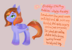 Size: 4093x2894 | Tagged: artist needed, source needed, safe, oc, pegasus, pony, brown mane, female, folded wings, green eyes, wings