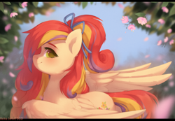 Size: 3000x2076 | Tagged: safe, artist:anku, oc, oc only, pegasus, pony, commission, female, high res, solo