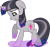 Size: 1280x1211 | Tagged: safe, artist:tamalesyatole, artist:wardex101, edit, twilight sparkle, pony, unicorn, g4, the crystal empire, color loss, discorded, discorded twilight, female, mare, raised hoof, shocked, simple background, solo, transparent background, twilight tragedy, unicorn twilight, vector