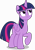 Size: 3945x5700 | Tagged: safe, artist:moonlight bloom, twilight sparkle, alicorn, pony, g4, my little pony: friendship is magic, school raze, .svg available, absurd resolution, female, folded wings, frown, horn, mare, multicolored mane, multicolored tail, purple eyes, raised hoof, shadow, simple background, solo, standing, svg, tail, transparent background, twilight sparkle (alicorn), vector, wings