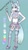 Size: 720x1280 | Tagged: safe, artist:brot-art, oc, oc only, unicorn, anthro, choker, clothes, hand on hip, high heels, horn, midriff, reference sheet, shoes, skirt, smiling, solo, sports bra, unicorn oc