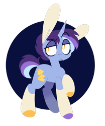 Size: 1668x1994 | Tagged: safe, artist:glowfangs, oc, oc only, oc:know-it-all, pony, unicorn, big ears, coat markings, colored hooves, female, horn, magical lesbian spawn, mare, offspring, parent:starlight glimmer, parent:trixie, parents:startrix, partially transparent background, simple background, socks (coat markings), solo, transparent background, unicorn oc