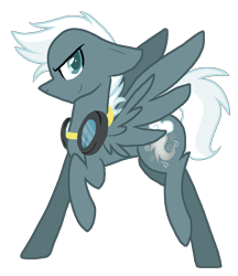 Size: 900x1044 | Tagged: safe, artist:gallantserver, oc, oc only, oc:quicksilver, pegasus, pony, concave belly, glasses, male, offspring, parent:mercury, simple background, solo, stallion, transparent background