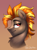 Size: 2000x2736 | Tagged: safe, artist:jedayskayvoker, oc, oc only, oc:digidash, pony, bust, chest fluff, cute, fluffy, gradient background, high res, icon, male, patreon, patreon reward, portrait, solo, stallion