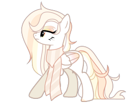 Size: 2400x2000 | Tagged: safe, oc, oc only, oc:ekkler, pegasus, pony, clothes, female, frown, high res, mare, pegasus oc, scarf, side view, simple background, solo, transparent background