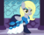 Size: 2113x1684 | Tagged: safe, artist:badumsquish, derpibooru exclusive, derpy hooves, pegasus, pony, g4, alternate hairstyle, beautiful, clothes, cute, cutie mark on clothes, derpabetes, dress, eyeshadow, feathered wings, female, folded wings, gala dress, grand galloping gala, jewelry, kneesocks, lidded eyes, lipstick, looking at you, looking at you but also not looking at you, makeup, mare, palace, pegasus wings, pose, reflection, show accurate, smiling, socks, solo, wings