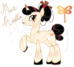 Size: 1433x1300 | Tagged: safe, artist:khimi-chan, oc, oc only, pony, unicorn, female, horn, makeup, mare, raised hoof, simple background, smiling, solo, transparent background, unicorn oc