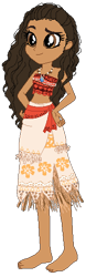 Size: 174x560 | Tagged: safe, artist:gihhbloonde, artist:selenaede, human, equestria girls, g4, bare shoulders, barefoot, base used, boots, brown hair, clothes, curly hair, dark skin, dress, equestria girls-ified, eyelashes, feet, female, hand on hip, jewelry, moana, moana waialiki, moderate dark skin, necklace, polynesian, shoes, simple background, sleeveless, smiling, solo, transparent background