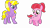 Size: 4368x2464 | Tagged: safe, artist:lnlaarts, oc, oc only, oc:starry wishes, unnamed oc, earth pony, pegasus, pony, base used, blue eyes, bracelet, duo, duo female, female, filly, foal, folded wings, jewelry, looking at someone, looking back, mane, mare, ponytail, raised hoof, simple background, smiling, standing, tail, transparent background, two toned mane, two toned tail, wings, yellow eyes