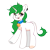 Size: 1200x1200 | Tagged: safe, artist:sugarstar, oc, oc only, oc:sugarstar, pony, unicorn, 2022 community collab, derpibooru community collaboration, bell, bell collar, collar, heterochromia, simple background, solo, transparent background