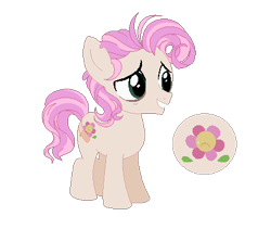 Size: 418x353 | Tagged: safe, artist:enifersuch, oc, oc only, earth pony, pony, bags under eyes, base used, colt, earth pony oc, grin, magical lesbian spawn, male, offspring, parent:cheerilee, parent:fluttershy, simple background, smiling, solo, transparent background