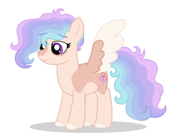 Size: 2796x2208 | Tagged: safe, artist:queenderpyturtle, oc, oc only, oc:infinity aurora, pegasus, pony, female, high res, mare, simple background, solo, white background