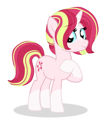 Size: 1862x2132 | Tagged: safe, artist:queenderpyturtle, oc, oc only, pony, unicorn, female, mare, simple background, solo, white background