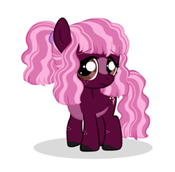 Size: 1987x1944 | Tagged: safe, artist:queenderpyturtle, oc, oc only, oc:cherry blossom, earth pony, pony, female, filly, simple background, solo, white background