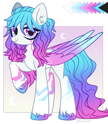 Size: 1001x1146 | Tagged: safe, artist:liannell, oc, pegasus, pony, female, mare, solo