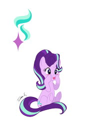 Size: 4961x7016 | Tagged: safe, artist:memprices, starlight glimmer, pony, unicorn, g4, :p, absurd resolution, blushing, cute, derp, female, glimmerbetes, hooves on face, mare, mlem, png, request, silly, simple background, sitting, smiling, solo, tongue out, transparent background, vector