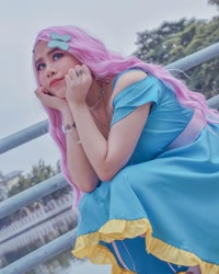 Size: 1080x1350 | Tagged: safe, artist:ryugasamas, fluttershy, human, equestria girls, g4, clothes, cosplay, costume, irl, irl human, photo