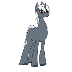 Size: 1200x1200 | Tagged: safe, oc, oc only, pony, unicorn, simple background, solo, white background