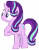 Size: 7000x9050 | Tagged: safe, artist:tardifice, starlight glimmer, pony, unicorn, g4, my little pony: friendship is magic, no second prances, season 6, absurd resolution, blue eyes, female, full body, hoof on chest, horn, mare, multicolored mane, multicolored tail, simple background, solo, standing, tail, transparent background, vector