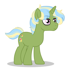 Size: 1985x2006 | Tagged: safe, artist:queenderpyturtle, oc, earth pony, pony, simple background, solo, white background