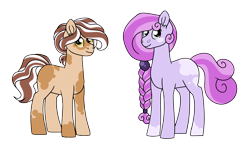 Size: 3636x2150 | Tagged: safe, artist:queenderpyturtle, oc, oc only, earth pony, pony, braid, female, high res, mare, offspring, parent:diamond tiara, parent:pipsqueak, parents:piptiara, simple background, transparent background