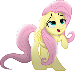 Size: 1597x1513 | Tagged: safe, artist:php178, derpibooru exclusive, fluttershy, pegasus, pony, g4, griffon the brush off, my little pony: the movie, .svg available, ahegao, blinking, colored pupils, faic, female, folded wings, highlights, i came, inkscape, lidded eyes, lighting, looking up, mare, mid-blink screencap, movie accurate, moviefied, open mouth, out of context, pink mane, pink tail, raised hoof, shading, show moviefied, simple background, solo, svg, tail, tongue out, transparent background, vector, wings, yay