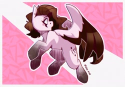 Size: 2048x1423 | Tagged: safe, artist:lrusu, oc, oc only, pegasus, pony, solo