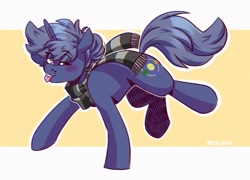 Size: 2048x1472 | Tagged: safe, artist:lrusu, oc, oc only, pony, unicorn, solo