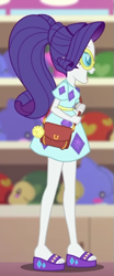 Size: 245x589 | Tagged: safe, screencap, rarity, equestria girls, equestria girls specials, g4, my little pony equestria girls: better together, my little pony equestria girls: spring breakdown, cropped, feet, glasses, sandals, solo