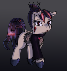 Size: 2038x2160 | Tagged: safe, artist:zlatdesign, oc, monster pony, original species, spiderpony, cute, design, high res, lipstick, spider web