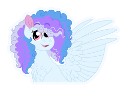 Size: 2262x1611 | Tagged: safe, artist:queenderpyturtle, oc, oc:cloudy sky, pegasus, pony, female, mare, simple background, solo, transparent background