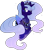 Size: 1280x1465 | Tagged: safe, artist:rohans-ponies, princess luna, pony, g4, deviantart watermark, obtrusive watermark, simple background, solo, transparent background, watermark