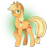 Size: 1280x1280 | Tagged: safe, artist:bloodyartwork, applejack, earth pony, pony, g4, crossed hooves, female, mare, signature, simple background, smiling, solo, transparent background