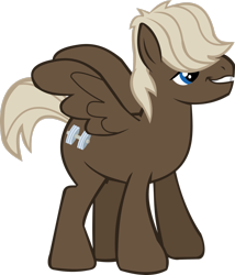 Size: 2265x2647 | Tagged: safe, artist:thebosscamacho, dumbbell, pegasus, pony, g4, sonic rainboom (episode), high res, simple background, solo, transparent background, vector