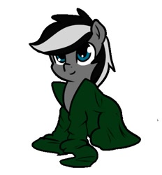 Size: 455x490 | Tagged: safe, artist:neuro, oc, oc only, oc:silver circuit, pony, simple background, solo, white background