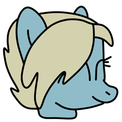 Size: 1000x1000 | Tagged: safe, artist:jadeharmony, oc, oc only, oc:lemon zap, pegasus, pony, icey-verse, bust, eyes closed, female, magical lesbian spawn, mare, offspring, parent:lightning dust, parent:limestone pie, parents:limedust, simple background, solo, transparent background