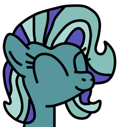 Size: 940x1000 | Tagged: safe, artist:jadeharmony, oc, oc only, oc:thundersky (ice1517), pegasus, pony, icey-verse, bust, eyes closed, female, magical gay spawn, mare, multicolored hair, offspring, parent:open skies, parent:thunderlane, parents:thunderskies, simple background, solo, transparent background